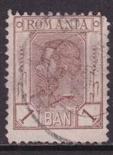 Romania 1901 king Carol 1b Fine Used SG 426 VGC
