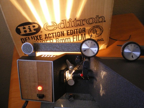 Vintage HUDSON PHOTOGRAPHIC Eight 8mm DELUXE ACTION Movie Film Editor EDITRON - Picture 8 of 14