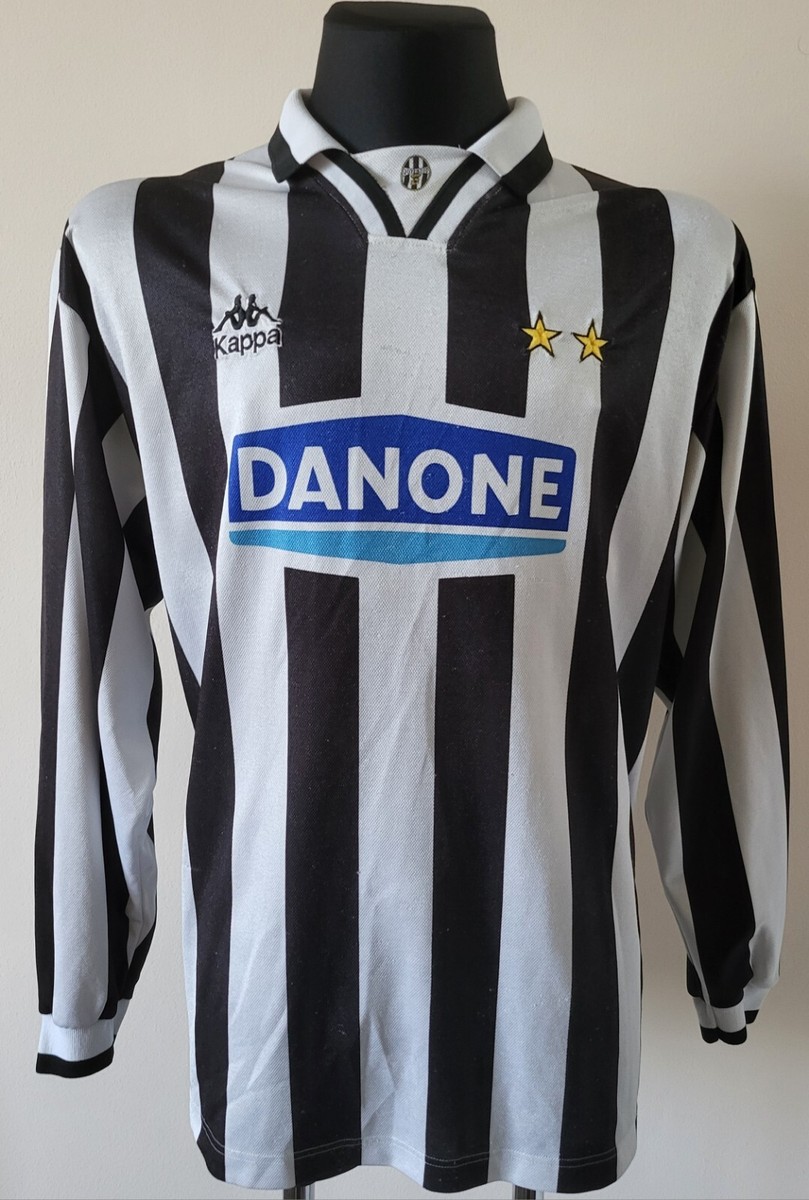 Kappa - イタリア セリエA ユベントス 1994-95 No.10 （ホーム仕様） Juventus 1994 - 1995 Home football Kappa long sleeve Jersey