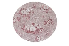 Spode Primula Rose Charger Chop Plate 92413 England