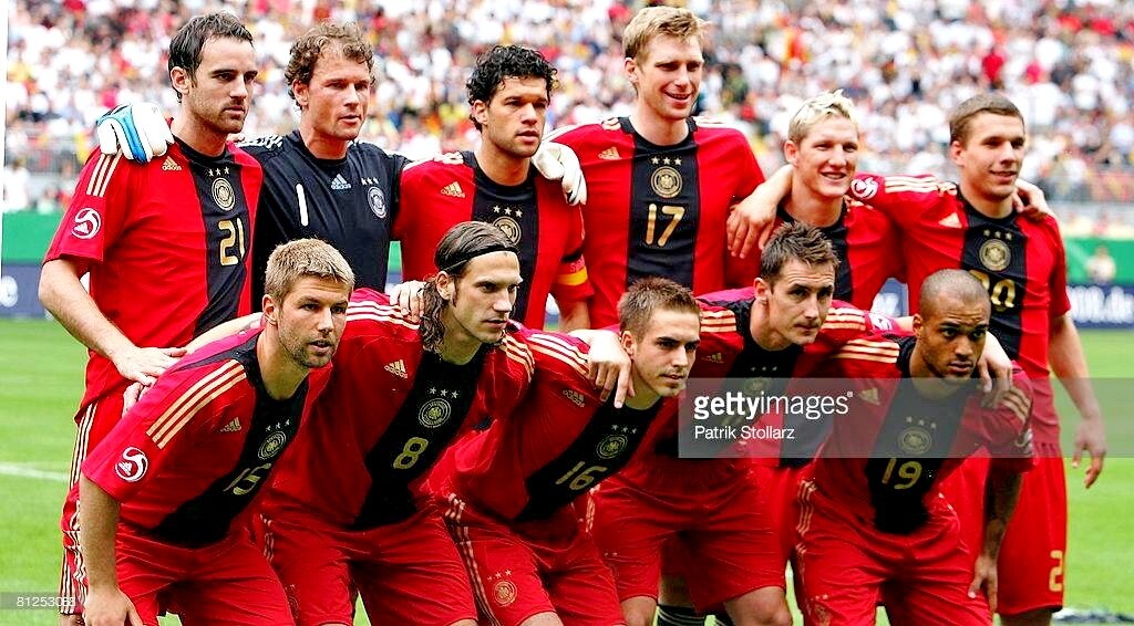 GERMANY 2008 EURO AWAY FOOTBALL SOCCER SHIRT JERSEY ADIDAS
