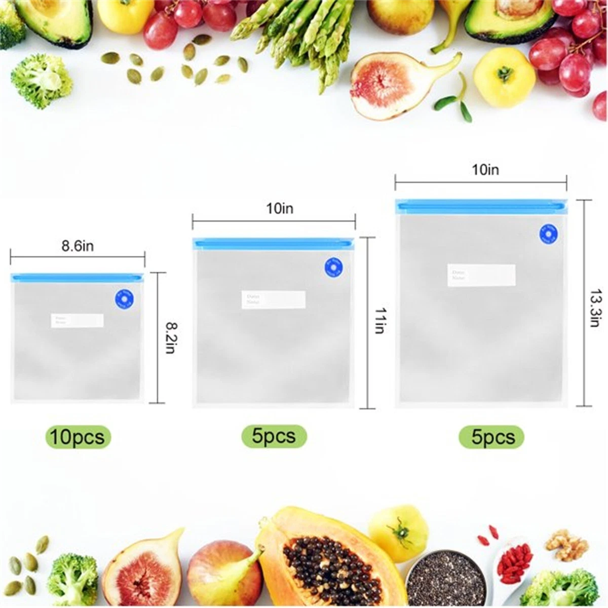 Reusable sous 2024 vide bags