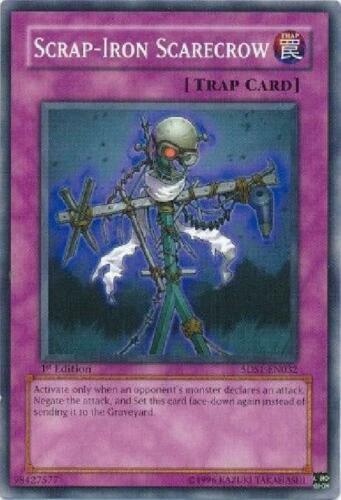 yugioh card scrap iron scarecrow Amazon.com: YuGiOh : 5DS2-EN038 1st Ed Scrap Iron Scarecrow Tarjeta común –  (tarjeta individual 5DS2 Yu-Gi-Oh! ) por Yu Gi Oh : Juguetes y Juegos main image 1