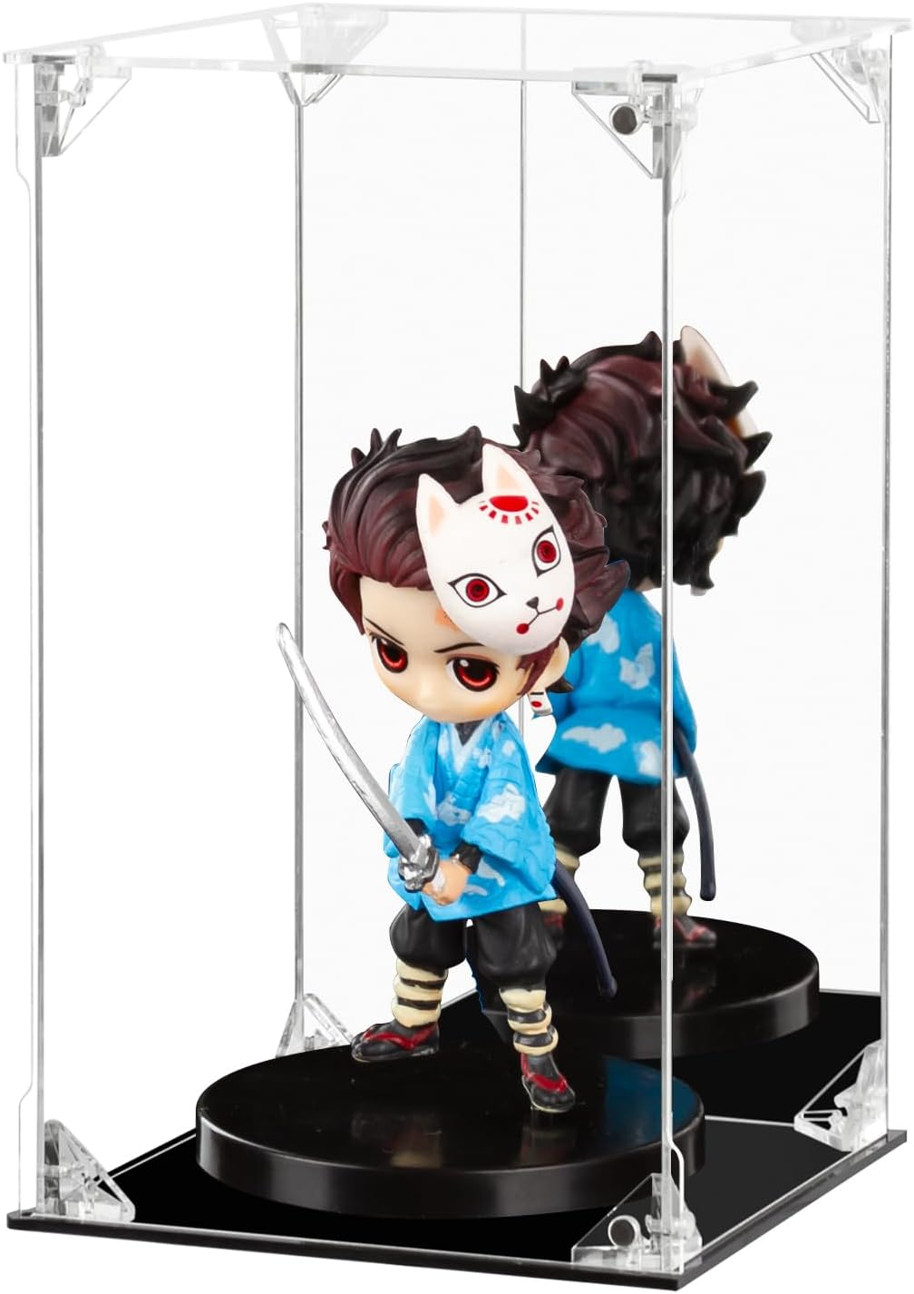 Acrylic Display Case Clear Action Figure Display Case 6x6x10 inch 15x15x25 cm