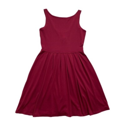 susana monaco flared tank dress Cap Sleeve Pleated Fit-and-Flare Midi Dress by Badgley Mischka main image 1