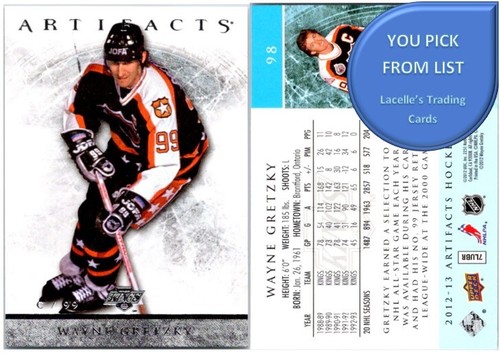 2012-13 Upper Deck Artifacts NHL Hockey Cards - U-Pick From List - Picture 1 of 201