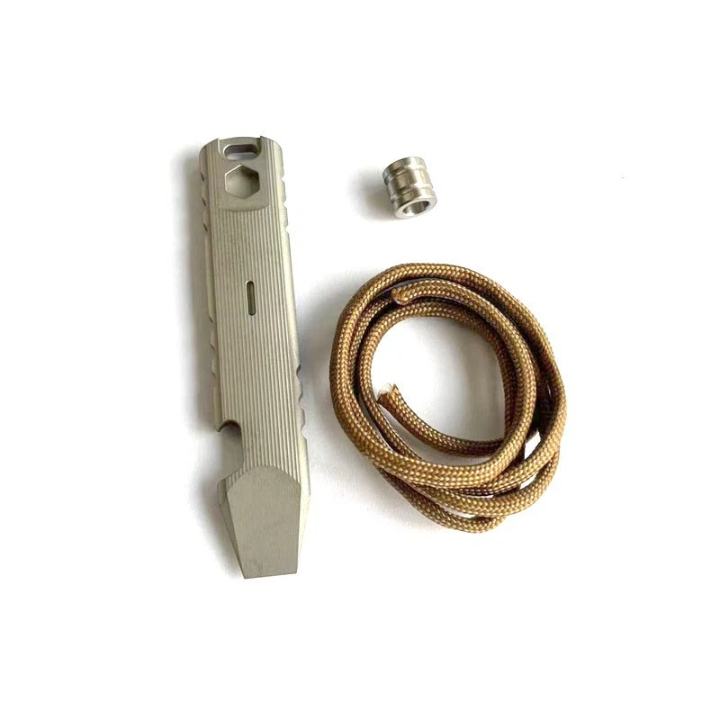 Lo último EDC Aleación de Titanio Bolsillo Palanca Abridor Llave Exterior Multi Herramientas Foto 3 de 4