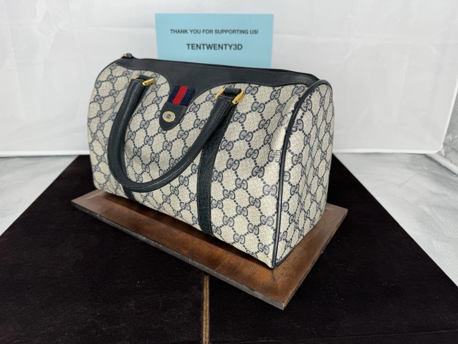 AUTHENTIQUE SAC À MAIN GUCCI, COLLECTION D'ACCESSOIRES, COMPREND DUST BAG