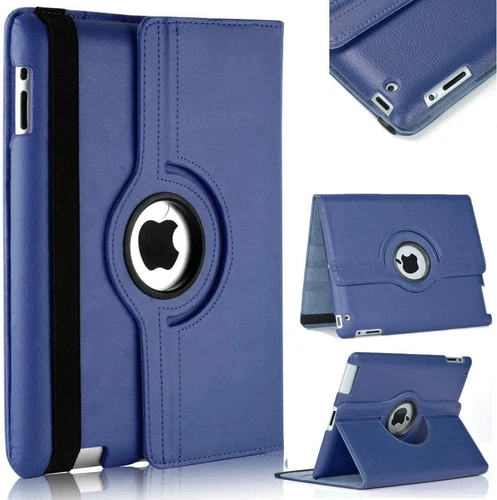 Für iPad 9,7" 2017 Hülle Stoßfest 360 Drehbar Leder Cover/Displayschutz - Bild 3 von 19