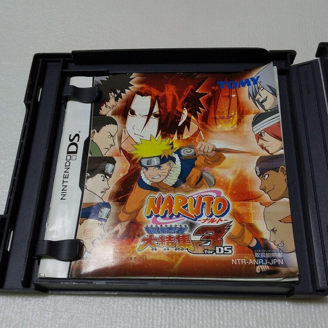 Naruto Saikyo Ninja Daikesshu 3 for DS Nintendo Japan 2005 for sale online