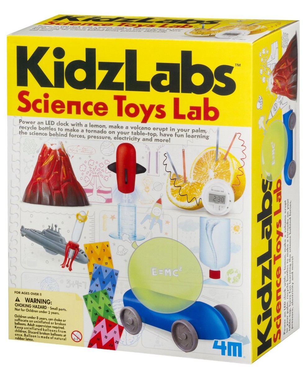 Science Toys Lab 8 home experiment science kit by 4M