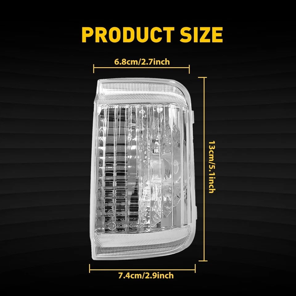 ПРАВОСТОРОННЕЕ ЗЕРКАЛО ПОВОРОТНИК для 2014-2021 RAM PROMASTER 1500 2500 3500 - Изображение 2 из 4