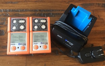 2 X Industrial Scientific Ventis MX4 Multi-Gas Monitor Detector New O2