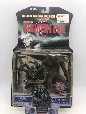 RESIDENT EVIL HUNTER & CHIMERA ACTION FIGURE TOYBIZ BRAND NEW SEALED
