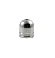 6 Stainless Steel End Caps &Oslash; 6mm Bracelet Making Jewellery ID8 End Piece