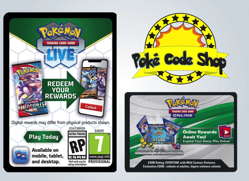 NEU Pokemon Live Online Booster Codes PTCGL ~ SV SwSh XY Code ~ SOFORT QR EMAIL - Bild 3 von 4