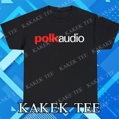 New Polk Audio Classic Logo T-Shirt Funny Size S to 5XL