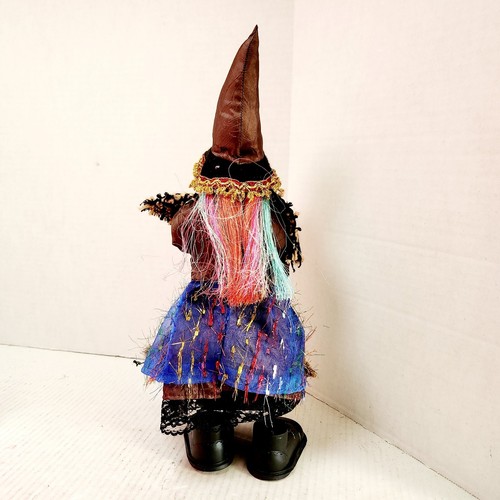 Halloween Witch Walking Laughing Motion Activated Eyes Flash Red Display Prop - Picture 5 of 9