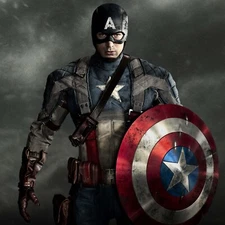 Captain America Poster Wall Art Home Decor Photo Prints 16x16, 20x20, 24x24"
