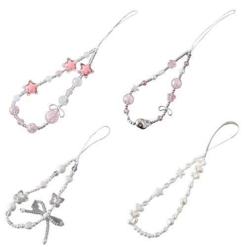 Bracelet Mobile Téléphone Charm Perles Chaîne Mode Bijoutier Anti-Perte Téléphone Cordon - Photo 10/51