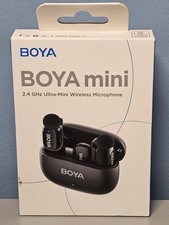 Boya - Boya Mini 2.4 GHz Ultra-Mini Wireless Microphone AI noise Canceling -New