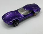 1969 Hot Wheels Redline Torero Dodge Charger III Concept Purple White Interior
