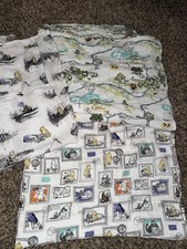 Disney Baby Aden Anais Winnie the Pooh Swaddle Blanket 100 Acre Wood Map Lot