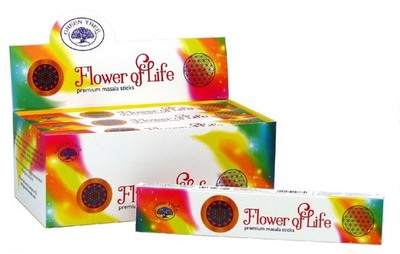 Räucherstäbchen Green Tree ''Flower of Life'' 15gr.