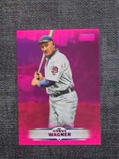 2025 Topps Stadium Baseball Honus Wagner PINK SP #195 Pittsburgh Pirates