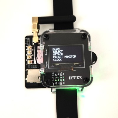DSTIKEDeauther Z: ESP8266WiF Hacker Watch