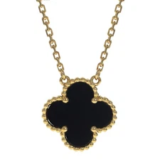 Pre-Owned Van Cleef & Arpels Vintage Alhambra Pendant Yellow Gold