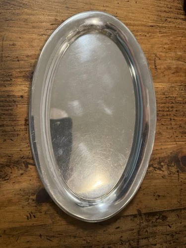 Reed and Barton Sterling Silver Oval Tray 9 1/8 X 5 1/2
