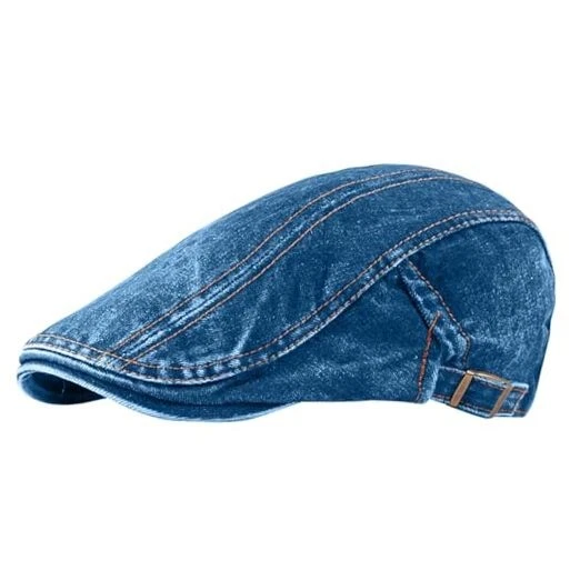 Men's Denim Flat Caps for sale | eBay