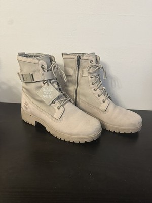 Timberland 6  Premium Treadlight Waterproof Nature Needs Heros Boots Sz 8 Beige 