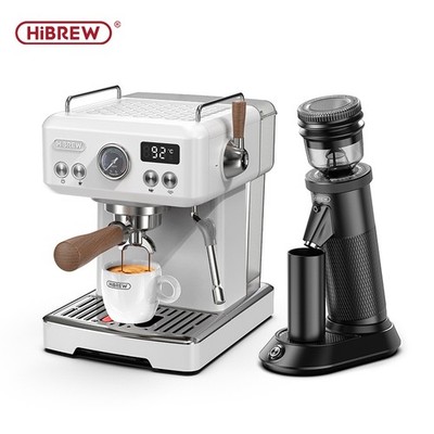 HiBREW H10plus Barista Espresso Coffee Machine DIY PID with G5 Coffee Grinder