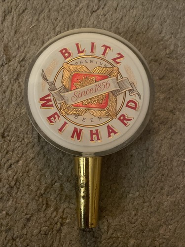 Manico rubinetto birra vintage Blitz Weinhard. Barra uomo grotta - Foto 4 di 8