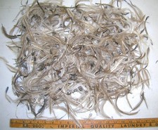 Over 500 mixed Emu Feathers. Natural color. 2...