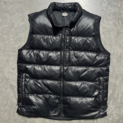 Vintage Nike Lunar Lake ACG Goose Down Mens Black Puffer Vest Size Large