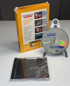 Cobra Command (Sega CD, 1992) Disc and Box, Tested