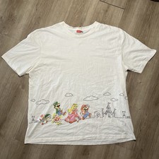 Nintendo Official Super Mario Family Life A T-Shirt Japan Size XL