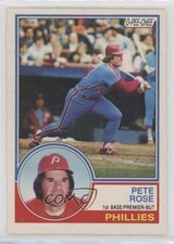 1983 O-Pee-Chee Pete Rose #100 hg6