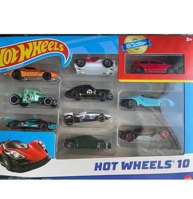 Hot Wheels 10er Car Gift Pack with Porsche 911 Black Multipack Exclusive 2025