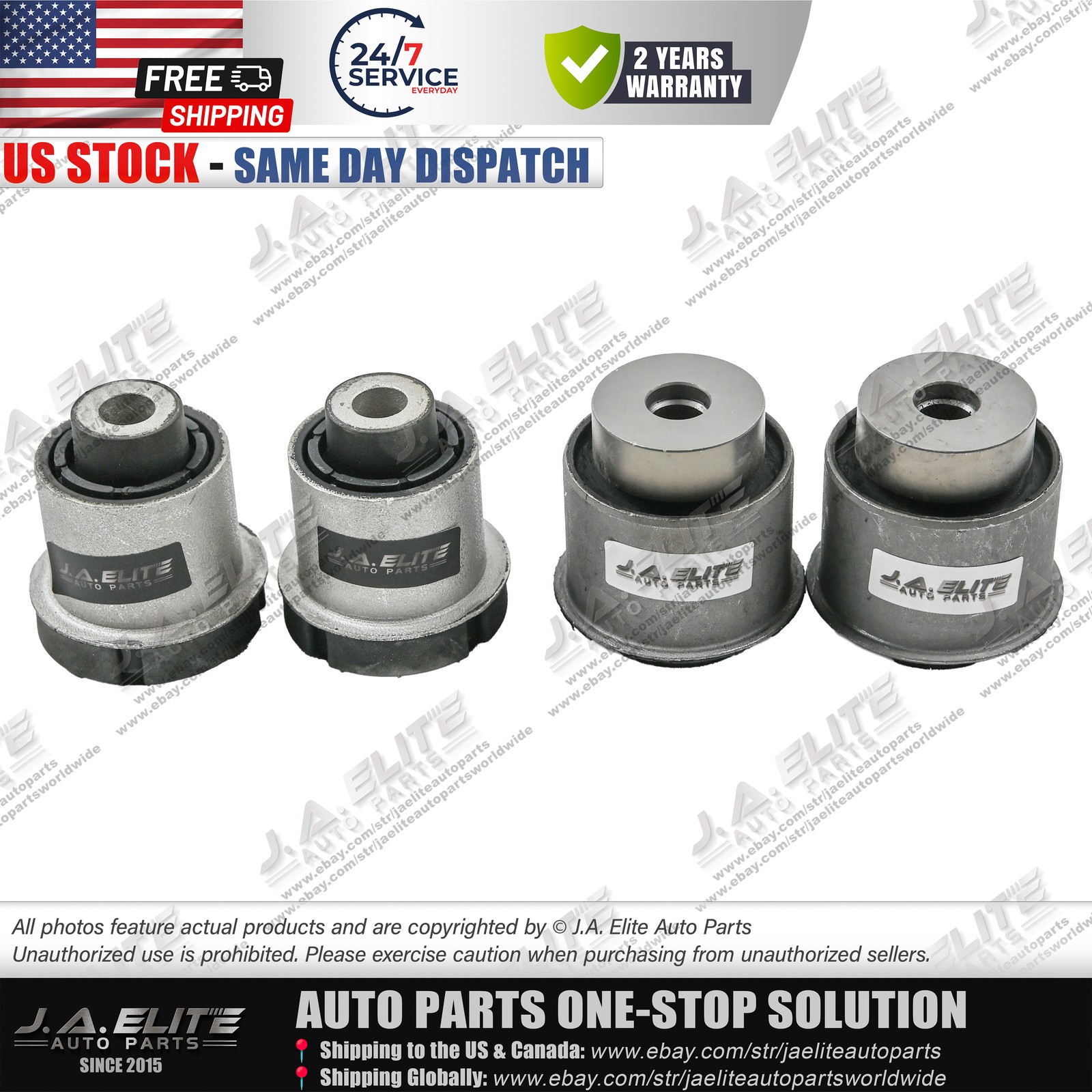 Maserati Ghibli 2018 FRONT+LOWER Control arm bushing