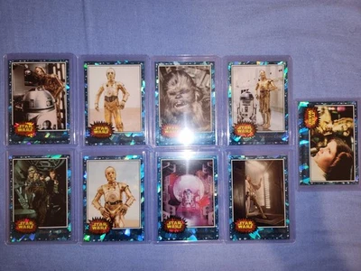 Topps Star Wars Sapphire 2022 9 Card Bundle - Image 1 of 4
