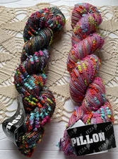 Feza Yarns New Vintage Papillon Novelty Textural YarnLot of 2 Nylon/Cotton