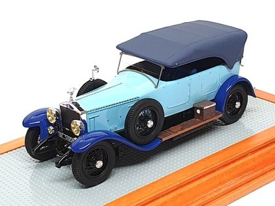 Ilario 1/43 Scale IL43116 - 1924 Rolls Royce Silver Ghost Torpedo Tourer - Blue