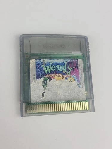Wendy: Every Witch Way (Nintendo Game Boy Color GBC) Authentic - Not Working