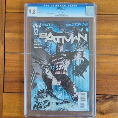 Batman NEW 52 #2 Jim Lee Variant CGC 9.8 1st William Cobb Talon New 52 