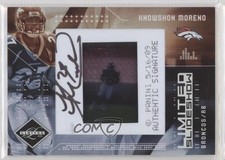 2009 Donruss Limited Slideshow 14/50 Knowshon Moreno #14 Auto i5f