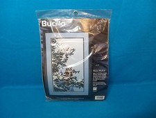 Bucilla Winter Wisdom Crewel Embroidery Kit Owl Snowy Tree 1996 New Sealed